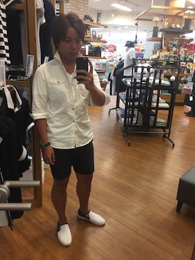 亀割智秋　さん（メンズ・170cm）の夏コーディネート