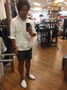 亀割智秋　さん（メンズ・170cm）の夏コーディネート
