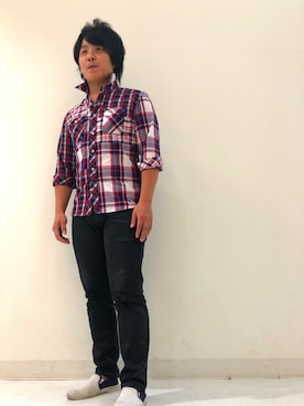 亀割智秋　さん（メンズ・170cm）の夏コーディネート