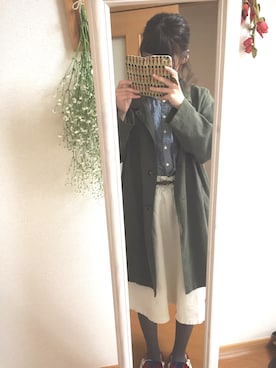 「カメラ女子」｜「アイテム（その他）」を使った、し ば  ち ゃ んさん（レディース・158cm）の春コーディネート