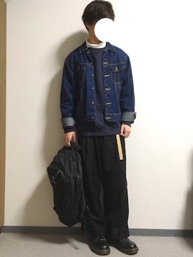 りょうたさん（メンズ・169cm）の冬コーディネート