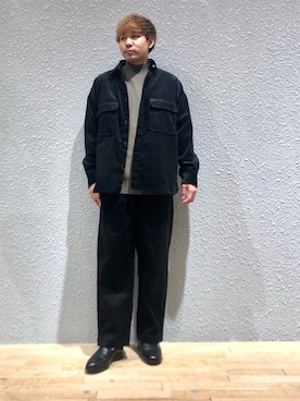 「SENSE OF PLACE by URBAN RESEARCH（センスオブプレイスバイアーバンリサーチ）のアイテム（その他アウター）」を使った、akiさん（メンズ・177cm）の秋コーディネート