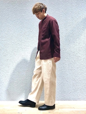 「秋のカフェオレコーデ」｜「アイテム（その他）」を使った、akiさん（メンズ・177cm）の秋コーディネート