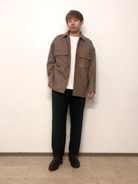 「SENSE OF PLACE by URBAN RESEARCH（センスオブプレイスバイアーバンリサーチ）のアイテム（その他アウター）」を使った、akiさん（メンズ・177cm）の秋コーディネート