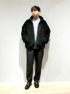 「SENSE OF PLACE by URBAN RESEARCH（センスオブプレイスバイアーバンリサーチ）のアイテム（ブルゾン）」を使った、akiさん（メンズ・177cm）の秋コーディネート