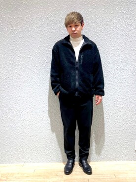 「SENSE OF PLACE by URBAN RESEARCH（センスオブプレイスバイアーバンリサーチ）のアイテム（ブルゾン）」を使った、akiさん（メンズ・177cm）の秋コーディネート