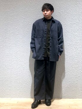 「SENSE OF PLACE by URBAN RESEARCH（センスオブプレイスバイアーバンリサーチ）のアイテム（その他アウター）」を使った、akiさん（メンズ・177cm）の春コーディネート