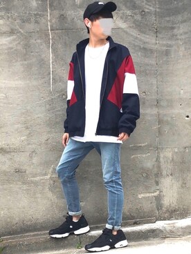 「リドム」｜「アイテム（その他アウター）」を使った、Takaさん（メンズ・170cm）の春コーディネート