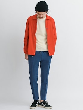 「URBAN RESEARCH Sonny Label（アーバンリサーチサニーレーベル）のアイテム（その他アウター）」を使った、shibataniさん（メンズ・180cm）の秋コーディネート