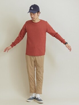 「URBAN RESEARCH Sonny Label（アーバンリサーチサニーレーベル）のアイテム（スニーカー）」を使った、shibataniさん（メンズ・180cm）の秋コーディネート