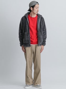 「URBAN RESEARCH Sonny Label（アーバンリサーチサニーレーベル）のアイテム（キャップ）」を使った、shibataniさん（メンズ・180cm）の秋コーディネート