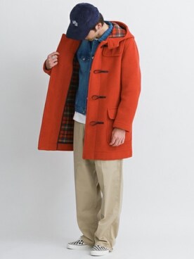 「URBAN RESEARCH Sonny Label（アーバンリサーチサニーレーベル）のアイテム（帽子）」を使った、shibataniさん（メンズ・180cm）の冬コーディネート