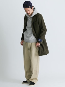 「URBAN RESEARCH Sonny Label（アーバンリサーチサニーレーベル）のアイテム（帽子）」を使った、shibataniさん（メンズ・180cm）の冬コーディネート