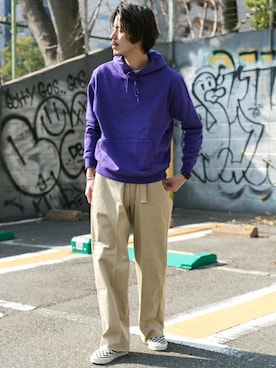 「URBAN RESEARCH Sonny Label（アーバンリサーチサニーレーベル）のアイテム（スニーカー）」を使った、shibataniさん（メンズ・180cm）の冬コーディネート