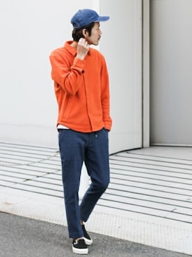「URBAN RESEARCH Sonny Label（アーバンリサーチサニーレーベル）のアイテム（帽子）」を使った、shibataniさん（メンズ・180cm）の冬コーディネート