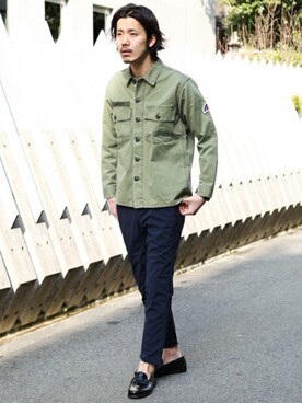 「URBAN RESEARCH Sonny Label（アーバンリサーチサニーレーベル）のアイテム（その他シューズ）」を使った、shibataniさん（メンズ・180cm）の冬コーディネート