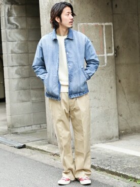 「URBAN RESEARCH Sonny Label（アーバンリサーチサニーレーベル）のアイテム（その他アウター）」を使った、shibataniさん（メンズ・180cm）の春コーディネート