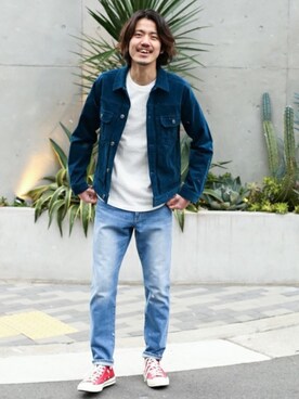 「URBAN RESEARCH Sonny Label（アーバンリサーチサニーレーベル）のアイテム（その他アウター）」を使った、shibataniさん（メンズ・180cm）の春コーディネート
