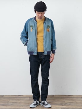 「URBAN RESEARCH Sonny Label（アーバンリサーチサニーレーベル）のアイテム（その他アウター）」を使った、shibataniさん（メンズ・180cm）の春コーディネート
