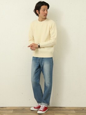 shibataniさん（メンズ・180cm）の春コーディネート