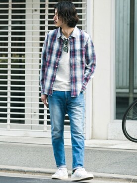 shibataniさん（メンズ・180cm）の春コーディネート