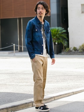 「URBAN RESEARCH Sonny Label（アーバンリサーチサニーレーベル）のアイテム（その他アウター）」を使った、shibataniさん（メンズ・180cm）の秋コーディネート
