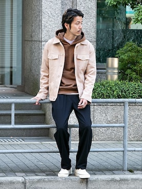 「URBAN RESEARCH Sonny Label（アーバンリサーチサニーレーベル）のアイテム（その他アウター）」を使った、shibataniさん（メンズ・180cm）の秋コーディネート