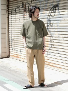 shibataniさん(メンズ・180cm)の夏コーディネート