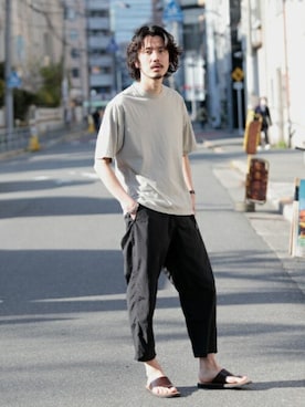「TROO」｜shibataniさん（メンズ・180cm）の夏コーディネート