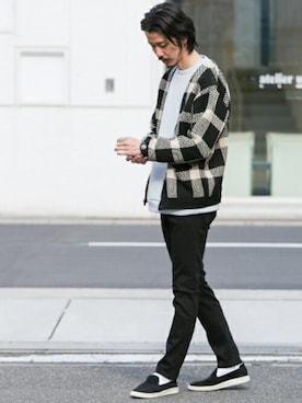 shibataniさん（メンズ・180cm）の冬コーディネート