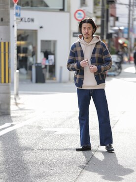 shibataniさん(メンズ・180cm)の春コーディネート