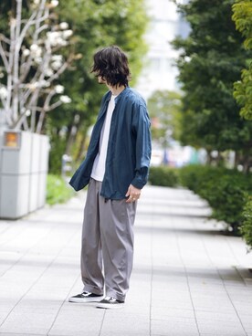 shibataniさん（メンズ・180cm）の春コーディネート