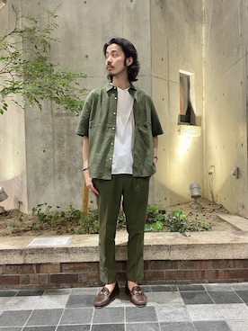 shibataniさん（メンズ・180cm）の春コーディネート