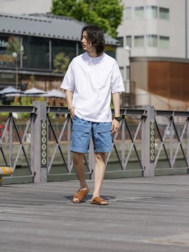 shibataniさん（メンズ・180cm）の春コーディネート