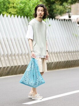 shibataniさん(メンズ・180cm)の夏コーディネート