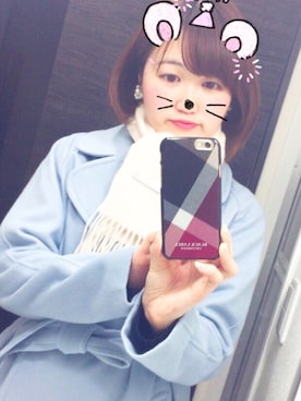 「ブルーレーベル」｜「アイテム（その他）」を使った、Keikoさん（レディース・160cm）の冬コーディネート