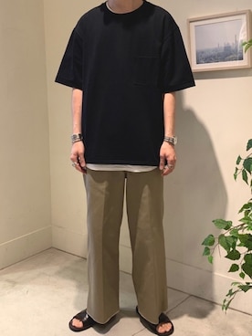 須山さん（メンズ・177cm）の夏コーディネート