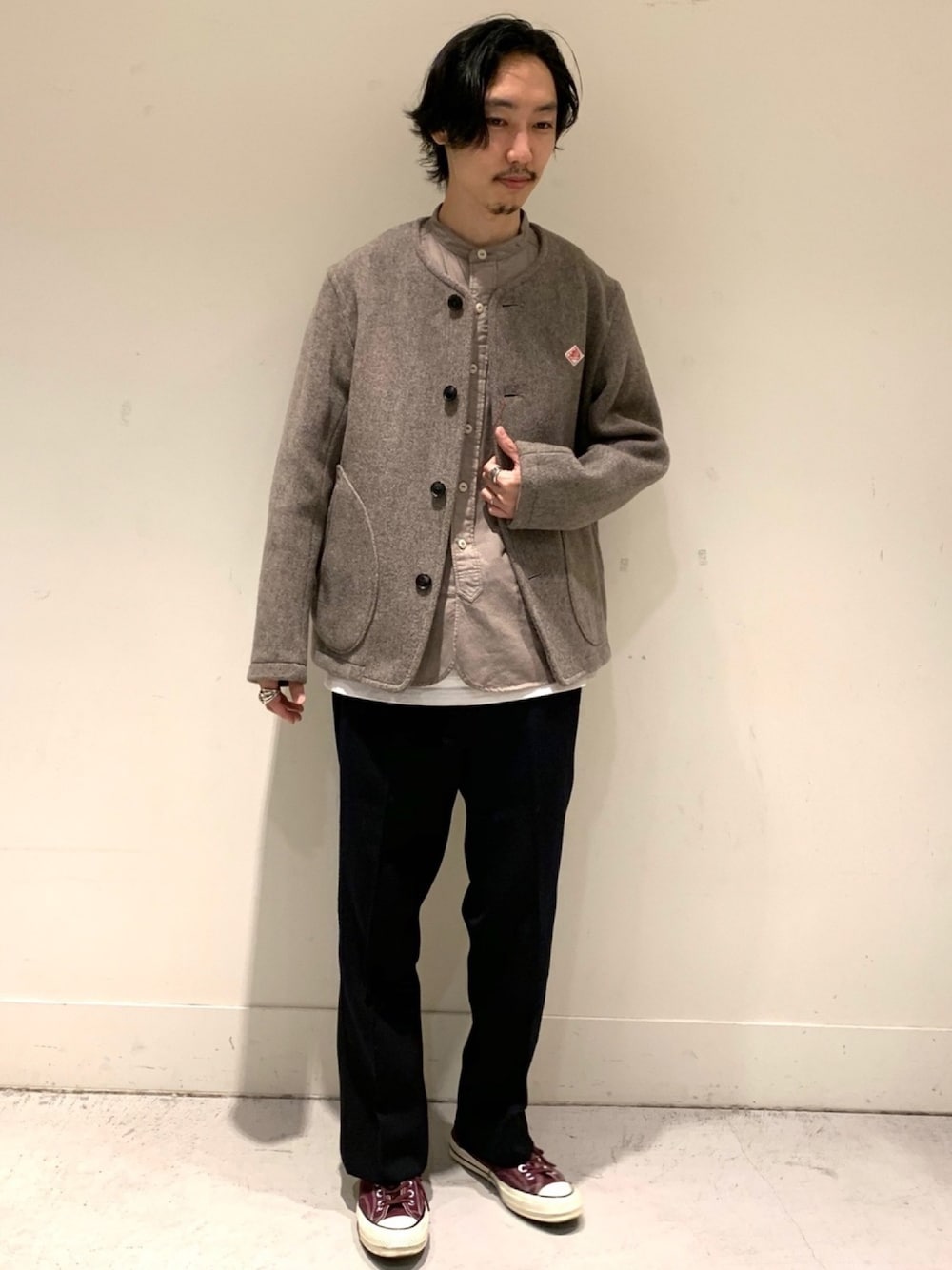 DANTON（ダントン）の「【DANTON/ダントン】モッサーノーカラー