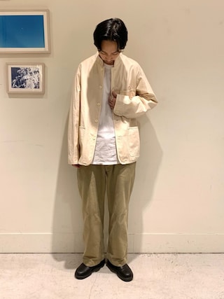 DANTON（ダントン）の「【DANTON/ダントン】 バンドカラーブルゾン #JD