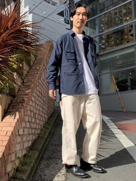 須山さん（メンズ・177cm）の冬コーディネート