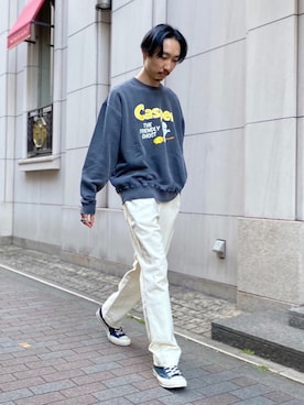 「キャスパー」｜須山さん（メンズ・177cm）の冬コーディネート