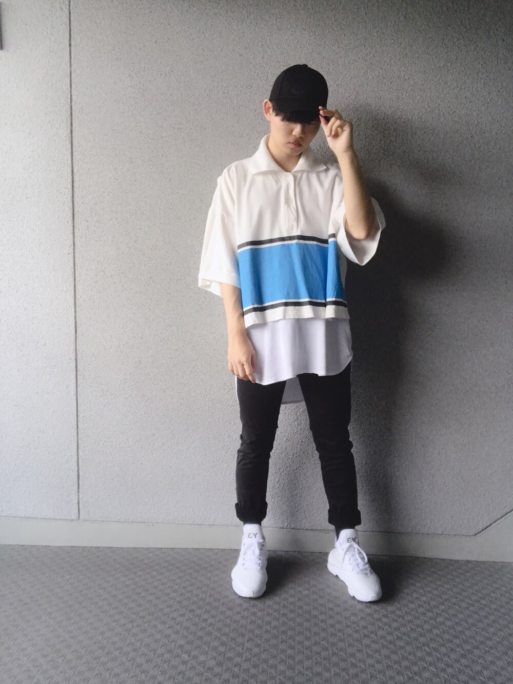 NEONSIGN（ネオンサイン）の「NEON SIGN BRIT BIG POLO SHORT HS