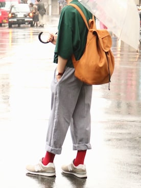 「Relate（リレート）のアイテム」を使った、よっくんさん（メンズ・171cm）の夏コーディネート