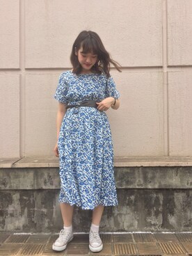 MOTOZAWA HONOKAさん（レディース・158cm）の夏コーディネート