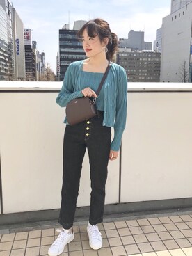 MOTOZAWA HONOKAさん（レディース・158cm）の春コーディネート