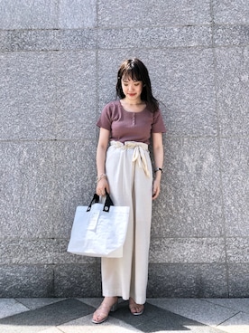 MOTOZAWA HONOKAさん（レディース・157cm）の夏コーディネート