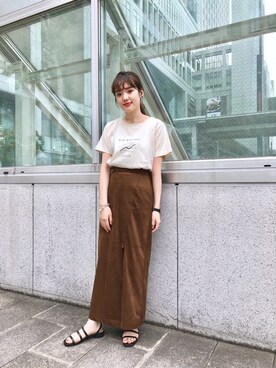 MOTOZAWA HONOKAさん(レディース・158cm)の夏コーディネート