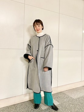 MOTOZAWA HONOKAさん（レディース・158cm）の冬コーディネート