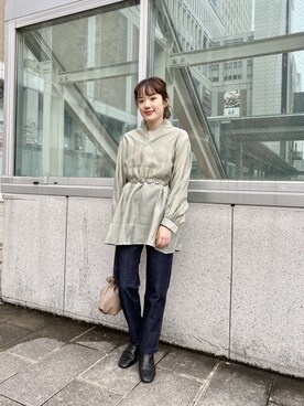 MOTOZAWA HONOKAさん（レディース・158cm）の冬コーディネート