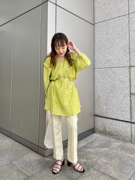 MOTOZAWA HONOKAさん（レディース・159cm）の春コーディネート